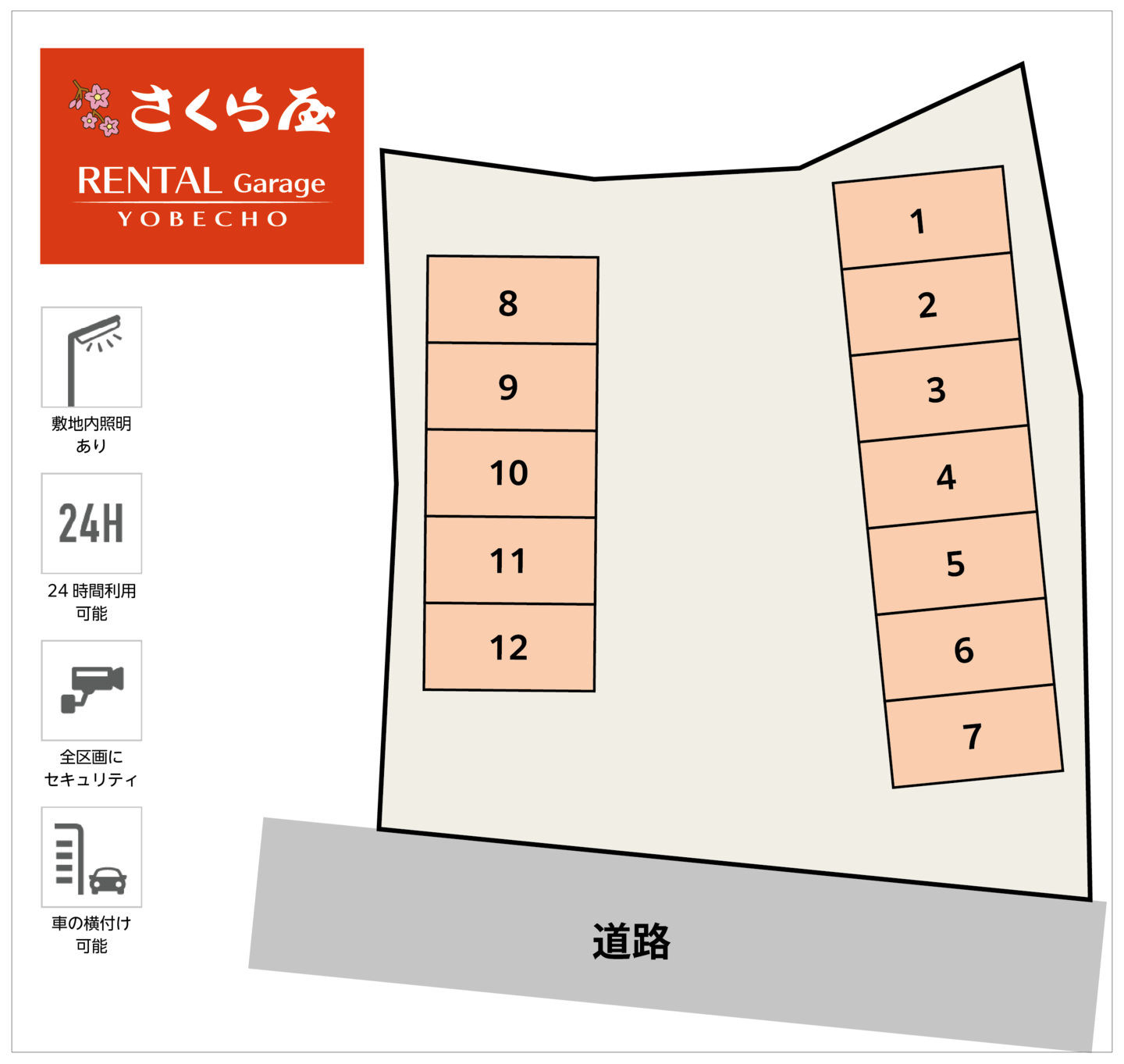 五十部町配置図